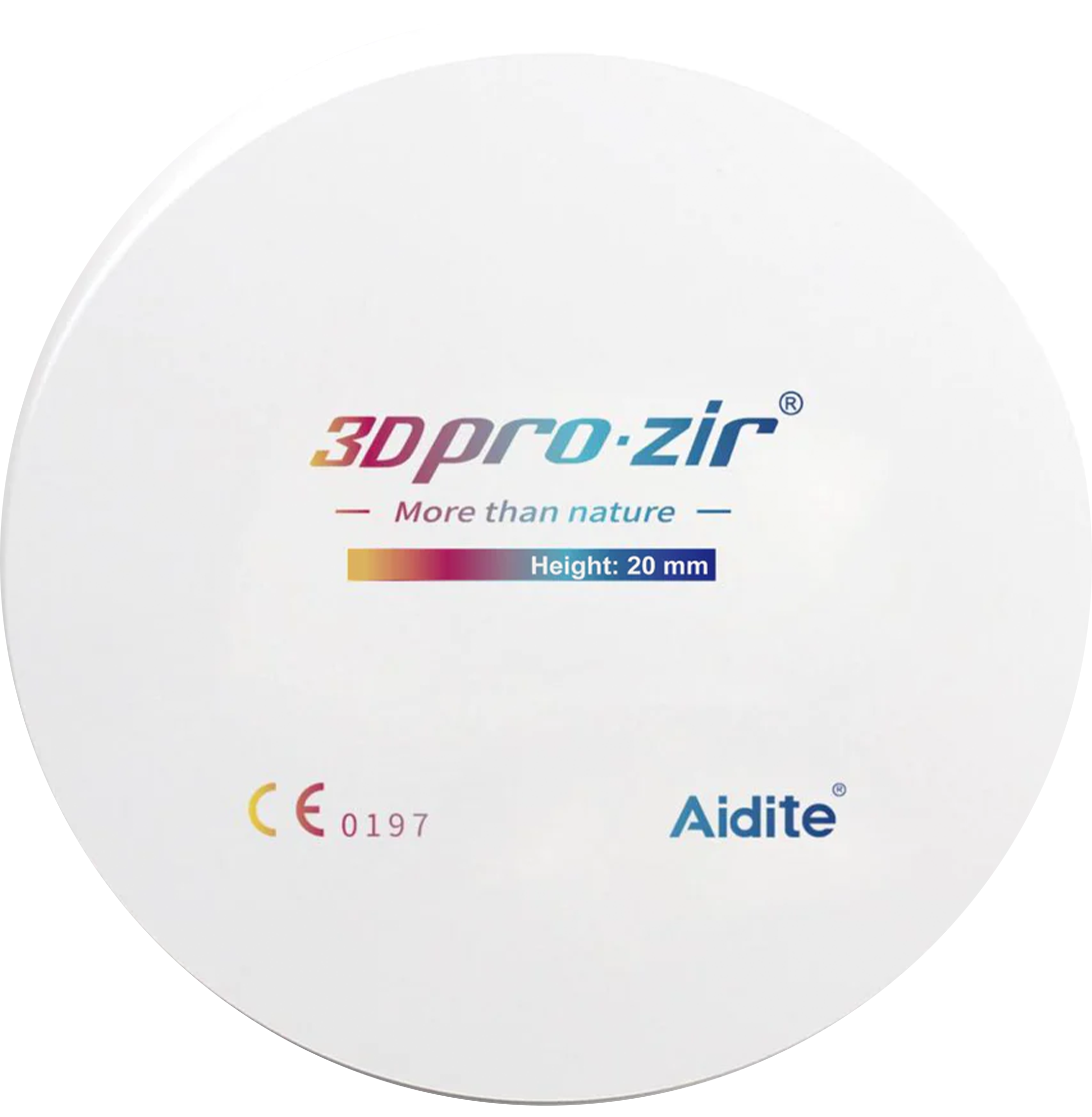 Phôi Zirconia Multilayer 3D pro